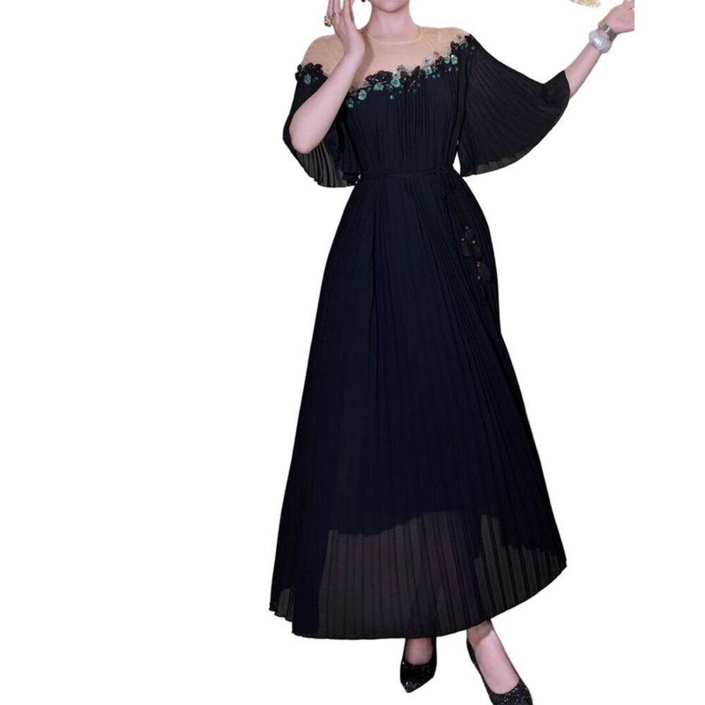 Brc By Burryco Womens  Off Shoulder Solid Maxi Dress